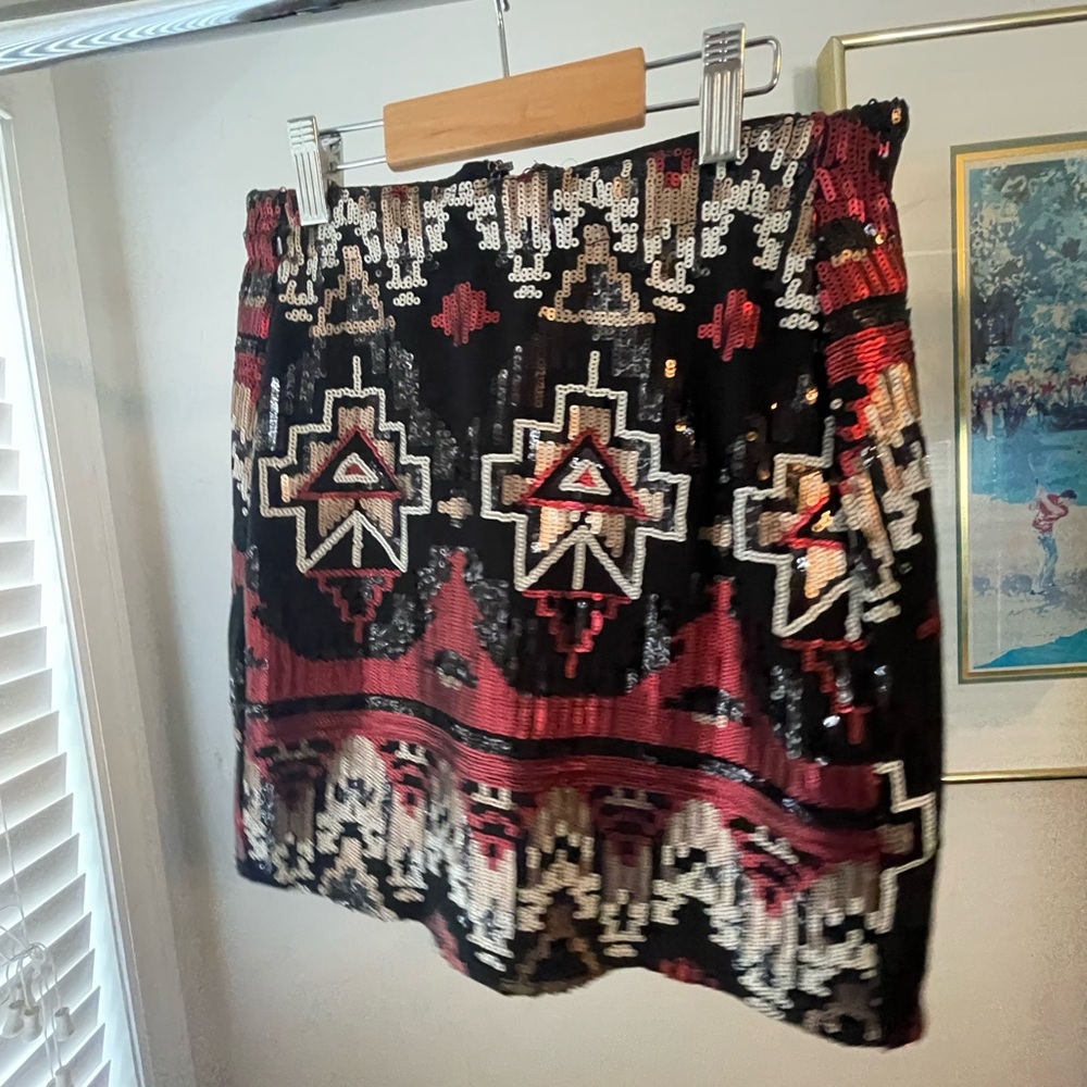 Sequin skirt